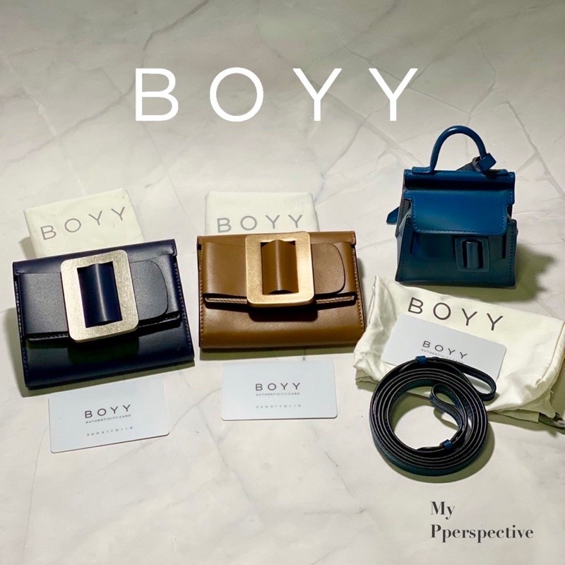 *NEW* Boyy Karl Charm and Boyy Square Wallet