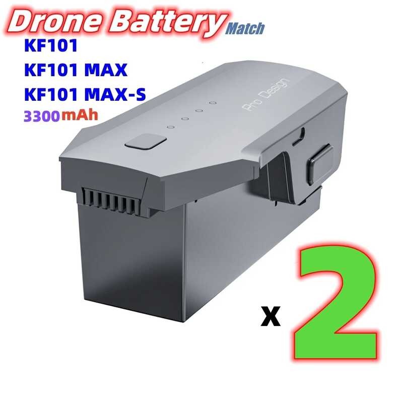 Δ แบตเตอรี่ JHD สำหรับ Max Drone Max-S Battery เดิม 11.1V 3300Mah Kf101 ชุ