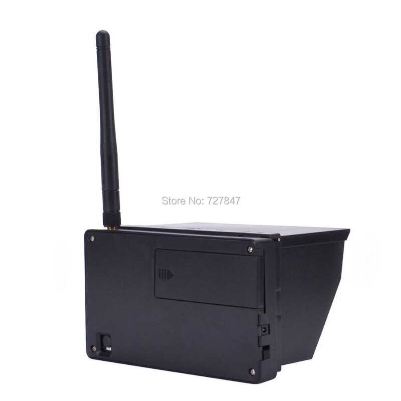 Δ FPV 5.8G 48Ch 4.3 นิ้วตัวรับสัญญาณจอภาพค้นหาอัตโนมัติด้