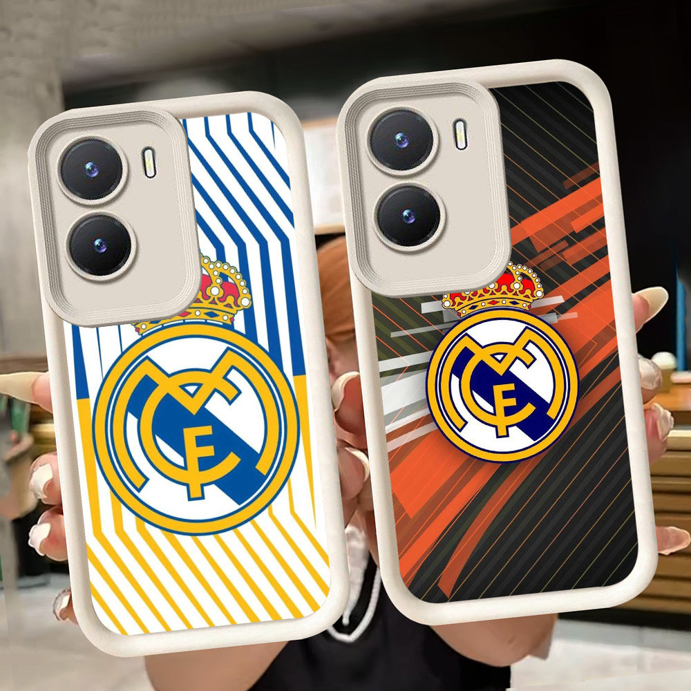 ปลอกอ่อนสําหรับ VIVO Y16 Y75 Y15a Y22 Y22s Y35 Y56 Y15s Y01 Y01A IQOO Z9X Y55 Z9 5G 13 Z10 T4 สีขาว 