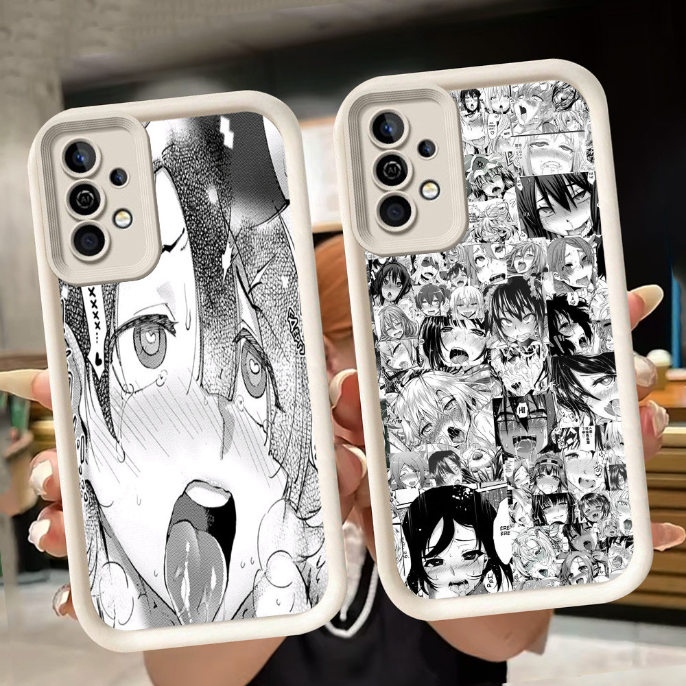 ปลอกอ่อนสําหรับ Samsung A16 A36 A24 A35 A15 A25 A55 A34 A54 A04s S25 Ultra A56 A05S A14 5G สีขาว Q17