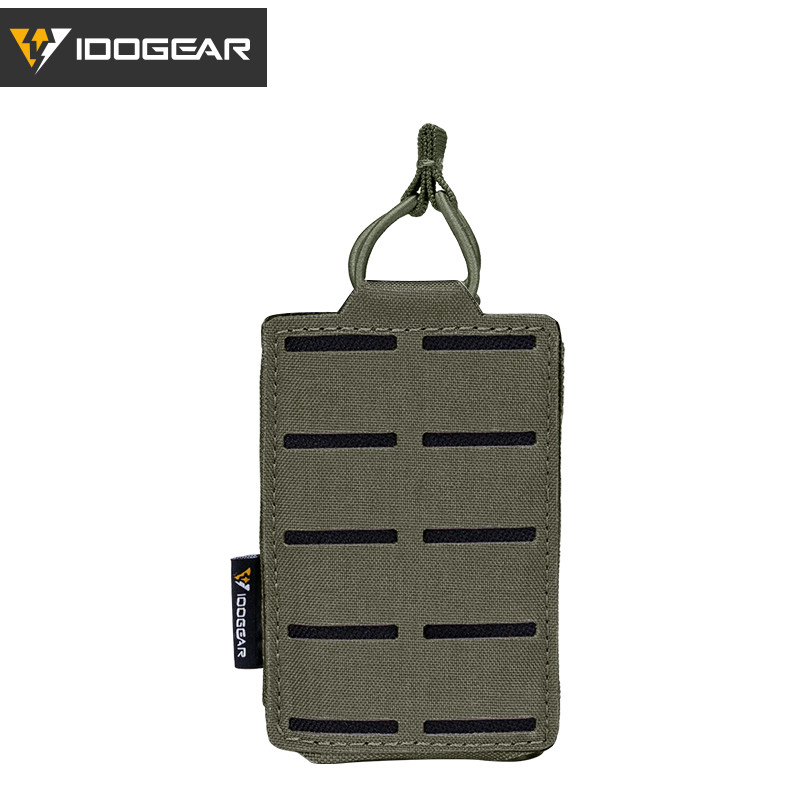 IDOGEAR Tactic Single 556 Mag Pouch MOLLE LSR น้ําหนักเบา Quick Draw Tactic Mag Holder 3566