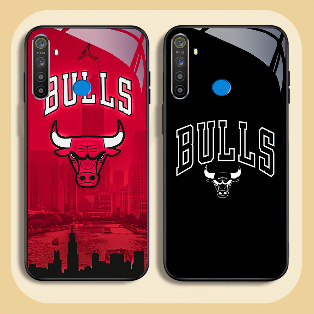 NC-17 Chicago Bulls แก้วสําหรับ Realme 5 5i 5S 3 3i 6i 7 C65 Narzo 10 10A 20A Pro