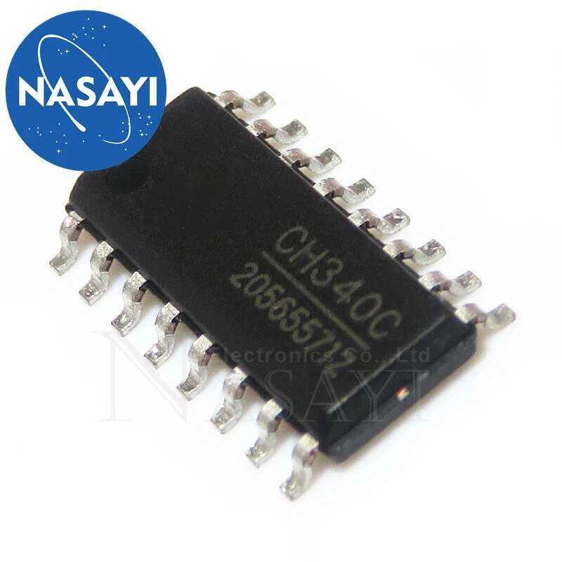 ชิ้น 10 CH340C CH340 SOP-16