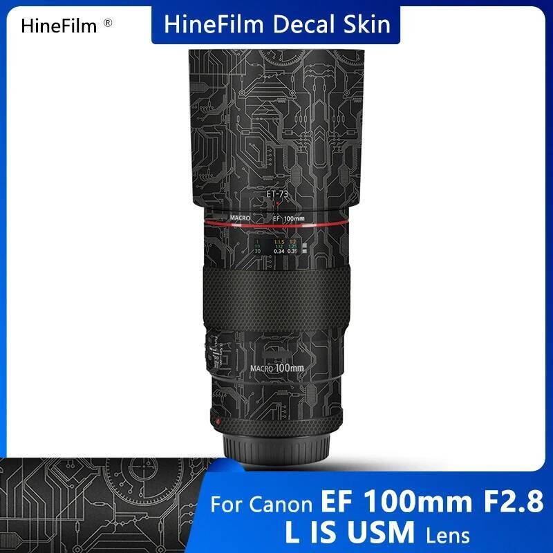 NIT Hinefilm Skin สําหรับ Canon EF100 F2.8 เลนส์รูปลอกผิว 100 f2.8 เลนส์สําหรับ Canon EF 100 มม.f/2.