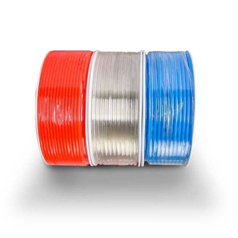 Pneumatic Pipe Tube Hose PU8x5 mm Transparent  PU Air Gas Pipe Hose 5 Meter Transparent Blue Black