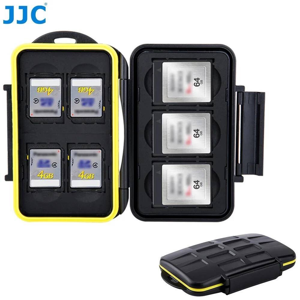 NIT JJC XQD Card Case SD SD SDXC SDHC Card Holder กันน้ําการ์ดหน่วยความจํากรณีป้องกัน Hard สําหรับ 3