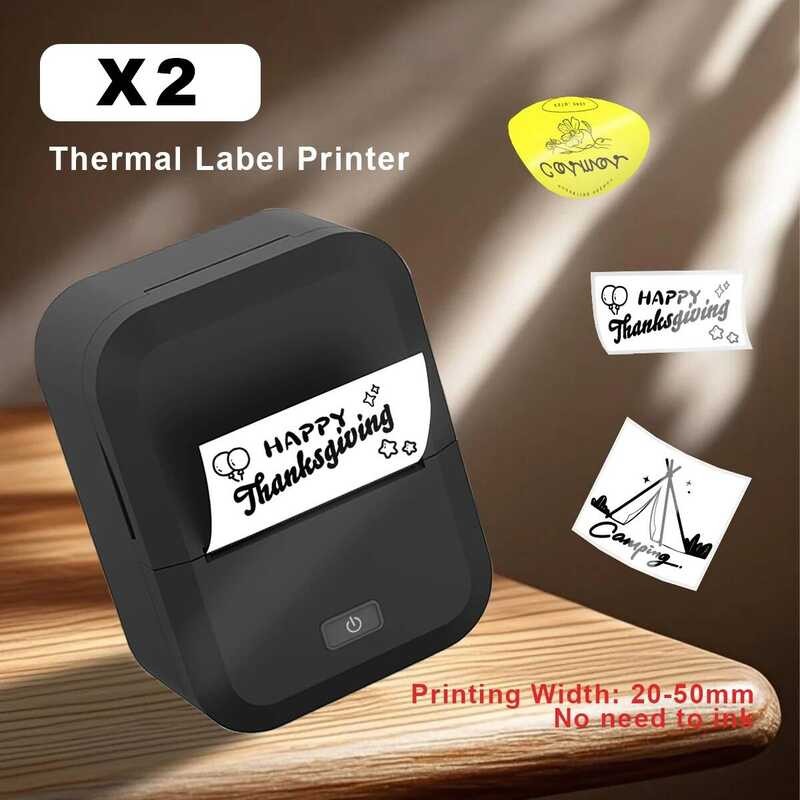 สมาร์ทแบบพกพาฉลากความร้อน B21 B1 X2 มินิบลูทูธเครื่องพิมพ์ติดด้วยตนเองน้อยสําหรับของขวัญ/Diy Creativ