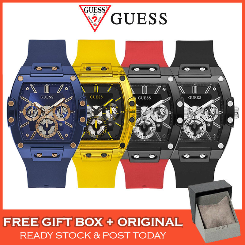 [ORIGINAL ] Guess Carryover Phoenix Watch Men Jam Tangan Lelaki V1051M1 GW0203G1 GW0203G3 GW0203G4