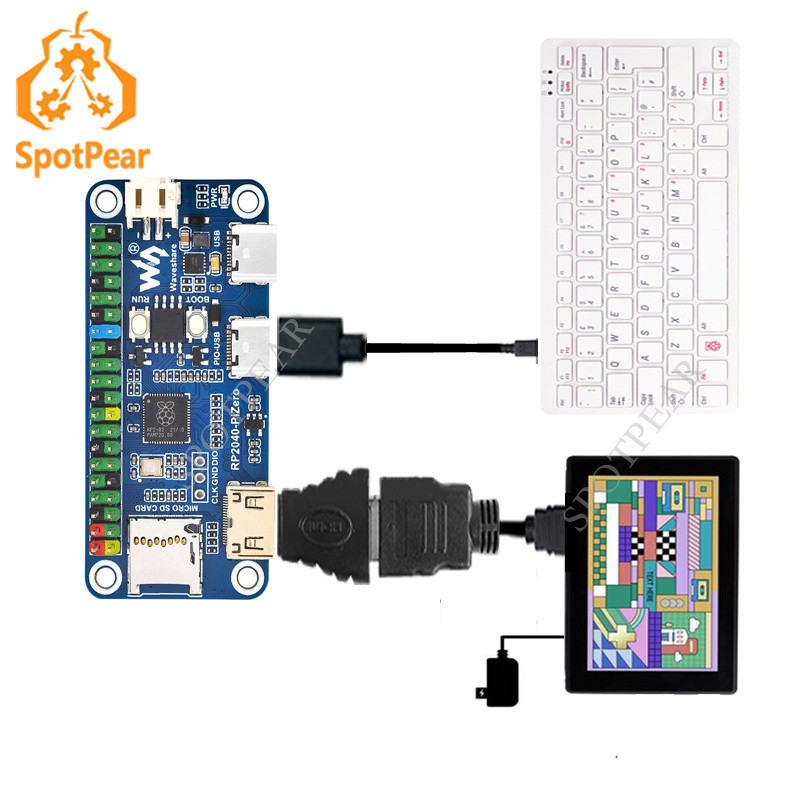 Raspberry Pi PICO RP2040-PiZero (ไม่ใช่ Raspberry Pi ZERO ไม่รัน Linux) ตามที่ RP2040 เข้ากันได้กับ 