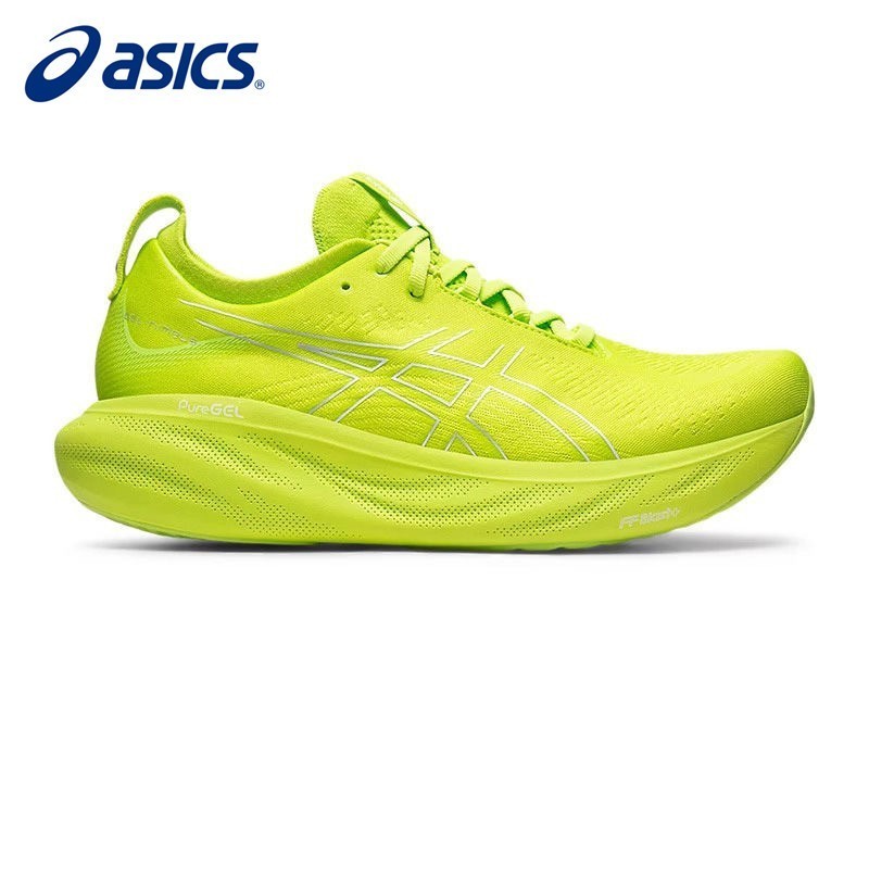 ฟิกเกอร์ Asics Nimbus25 Shock Absorbing Running Shoes Professional Marathon Running Shoes Men 's Sh