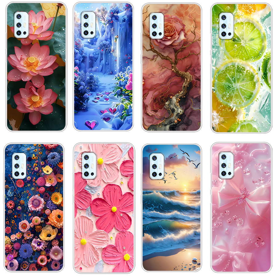 เคสสําหรับ vivo V17 V1948F V19 Soft Case TPU พิมพ์ฝาครอบโทรศัพท์