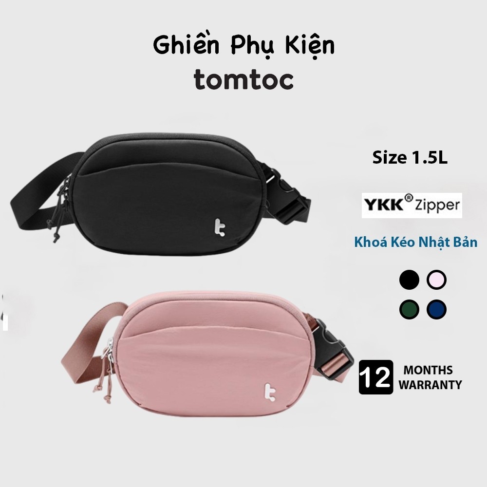 Tomtoc USA Fashion Slingbean Belt Bag 1.5L - T32