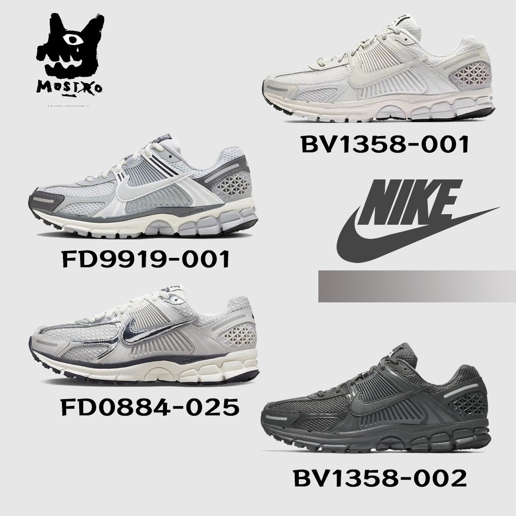 สินค้าของแท้ Nike Air Zoom Vomero 5 BV1358-001 / FD9919-001 / FD0884-025 / BV1358-002 Sports shoes