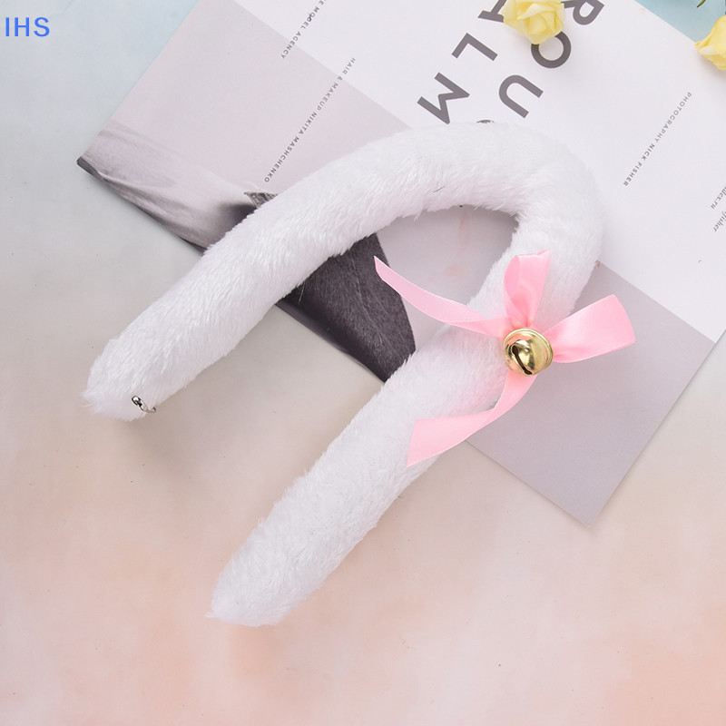[IHS] 5 ชิ้น / เซต คอสเพลย์ แมว เครื่องแต่งกาย หางแมว หู อุ้งเท้า ชุดถุงมือน่ารัก