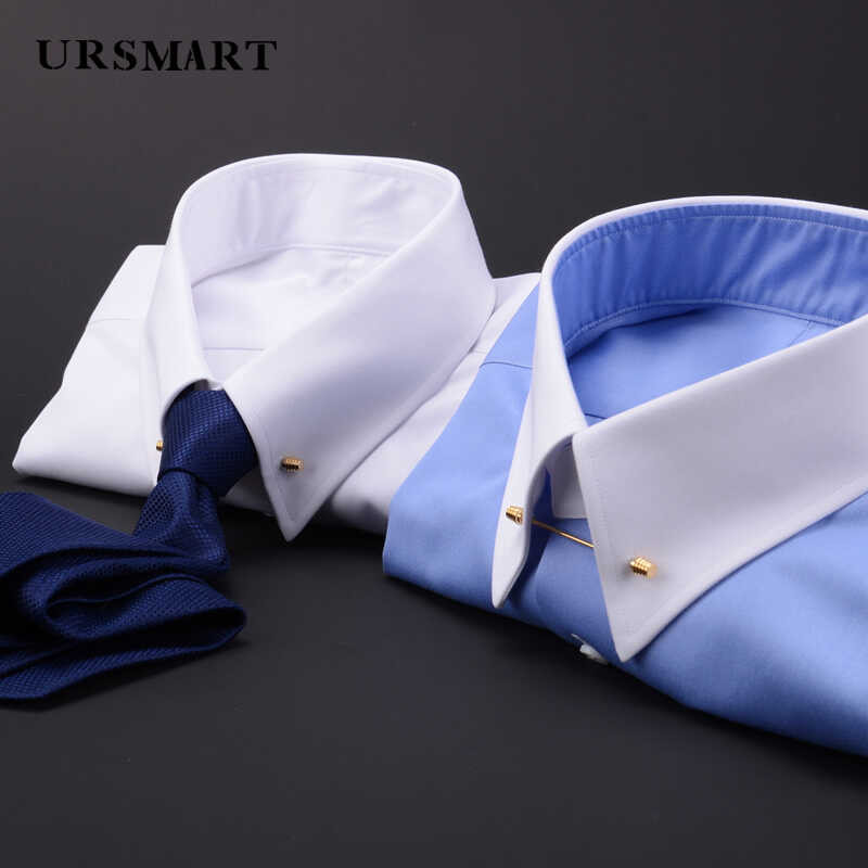 เสื้อเชิ้ตแขนยาวผู้ชาย Ff6 - ผ้าฝ้าย 100% คออิมพีเรีย