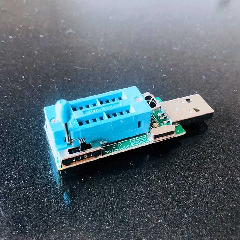 ❤ Ch341a โปรแกรมเมอร์ V1.7 1.8V ระดับ Shift W25q64fw W25q128fw Gd25lq64