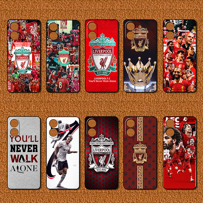 เคสป้องกันโทรศัพท์มือถือเคสนิ่ม OPPO A17 A18 A38 A58 A78 A98 A1 Reno 8T เคสลิเวอร์พูล