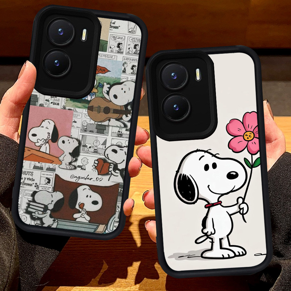S127 Snoopy Casing สําหรับ VIVO Y75 Y01 Y01A T4 IQOO 13 Z10 Z9 Y55 Y22s Y22 Z9X Y15s Y15a Y35 Y16 Y5