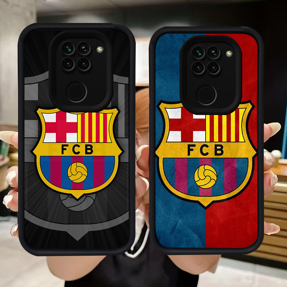 Q51 FC Barcelona soft Casing สําหรับ Xiaomi Redmi Note 9S 9 8 Pro Max