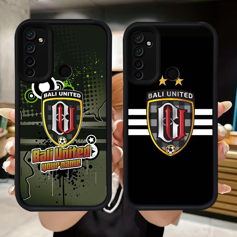 Q80 Bali United FC soft Casing สําหรับ Realme C2 Narzo 10A C17 7i C75 10 5i 9i 6i 20A 5 5s C2s 14 14