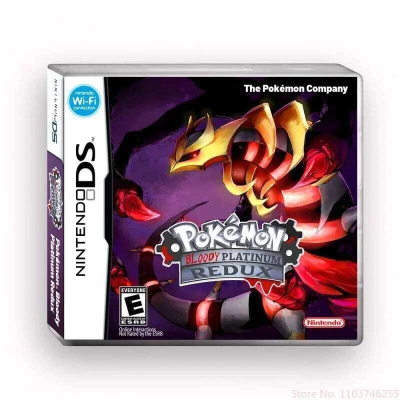 ตลับเกม ของเล่นใหม่มาถึง NDS ซีรีส์ Bloody Platinum Redux พร้อมกล่อง เวอร์ชันภาษาอังกฤษ ของขวัญ