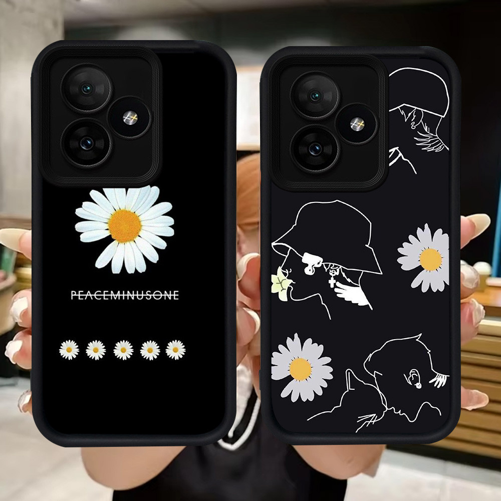 Q60 Peaceminusone ปลอกอ่อนสําหรับ Realme C63 C55 C67 Narzo 50A Prime GT 6 C51 C53 หมายเหตุ 50 C31 C3