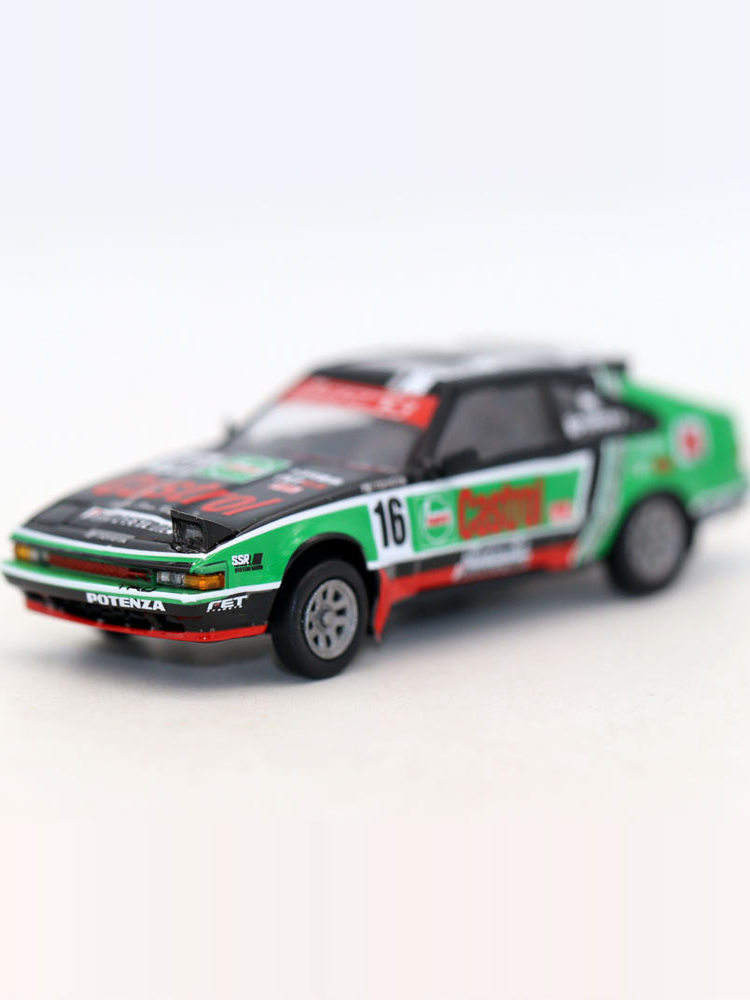 PARA 1 64 Toyota Celica Supra XX Celica Supra XX Tensile Car Model Alloy Toy Gift Out of Print Model