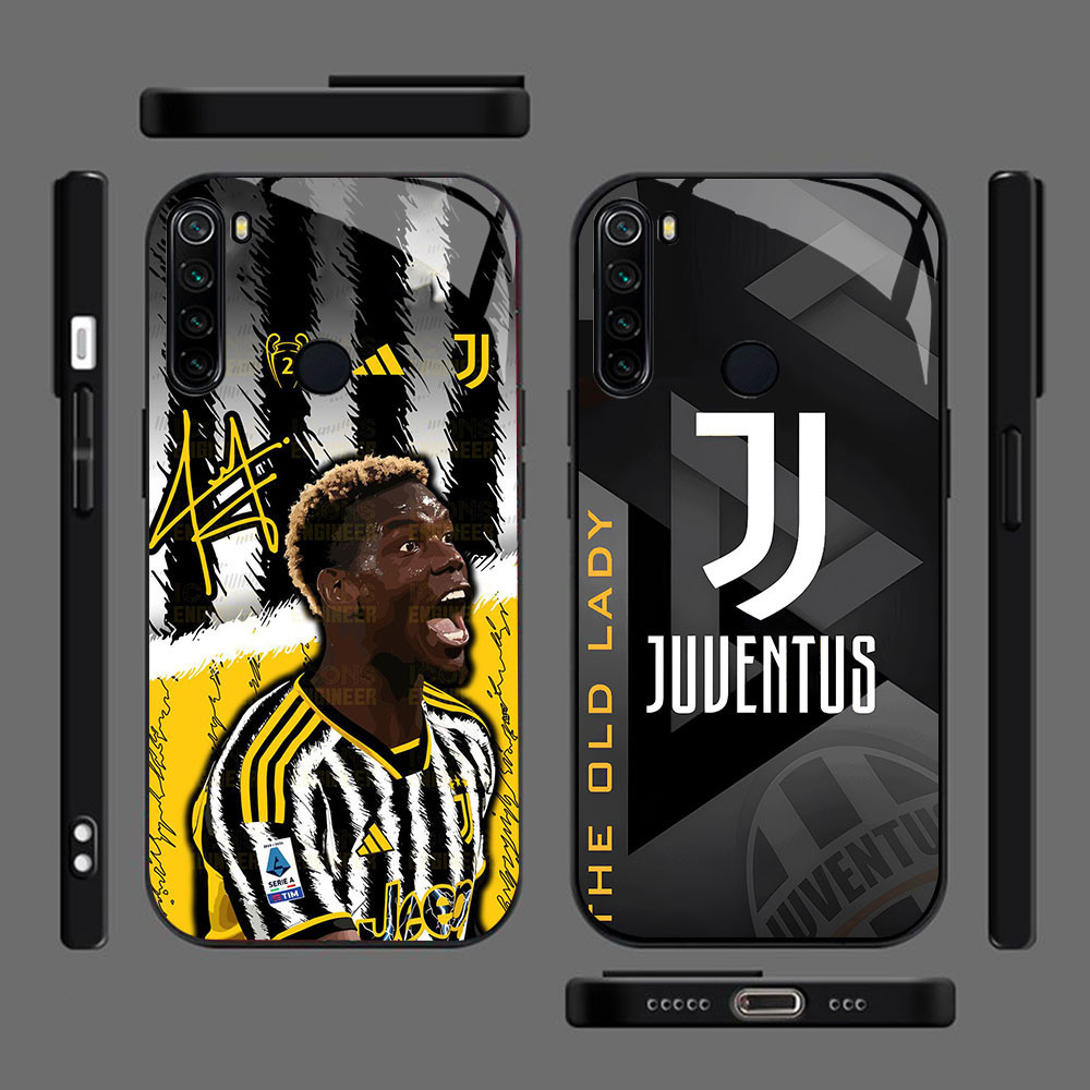 MK-78 Juventus Liquid HD Glass Casing สําหรับ OPPO A7 A12 A12S A11K A5S F9 F7 F5 Realme 2 Pro