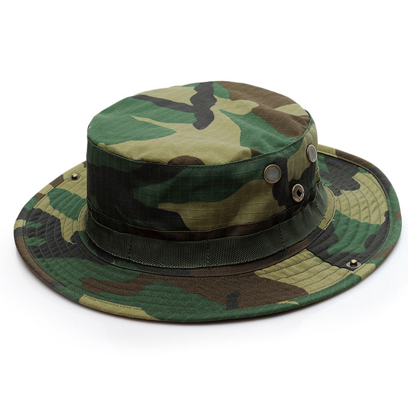 Idogear Tactic Bonnie หมวกพร้อมหัวเข็มขัดกีฬากลางแจ้งตกปลาเดินป่า Camping Breathable หมวก 3607