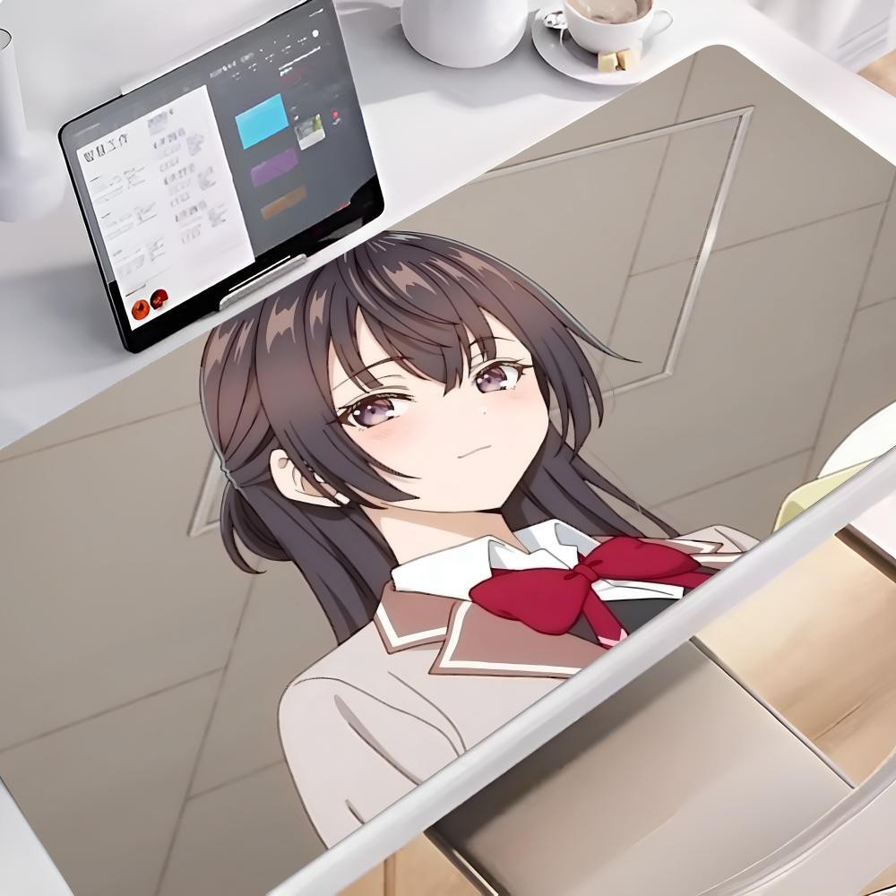 Yuki Suou แผ่นรองเมาส์อะนิเมะเกม mause pads lol XXL Home HD โต๊ะคอมพิวเตอร์พรม Gamer แล็ปท็อปสํานักงานนุ่มเดสก์ท็อป 700X300