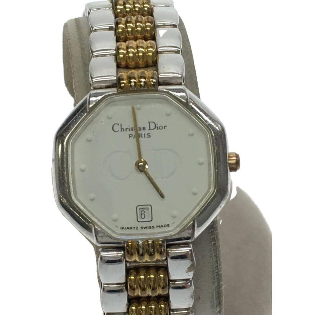 WH wht Christian Dior A O I R Wrist Watch Women Direct from Japan Secondhand 2339971352152