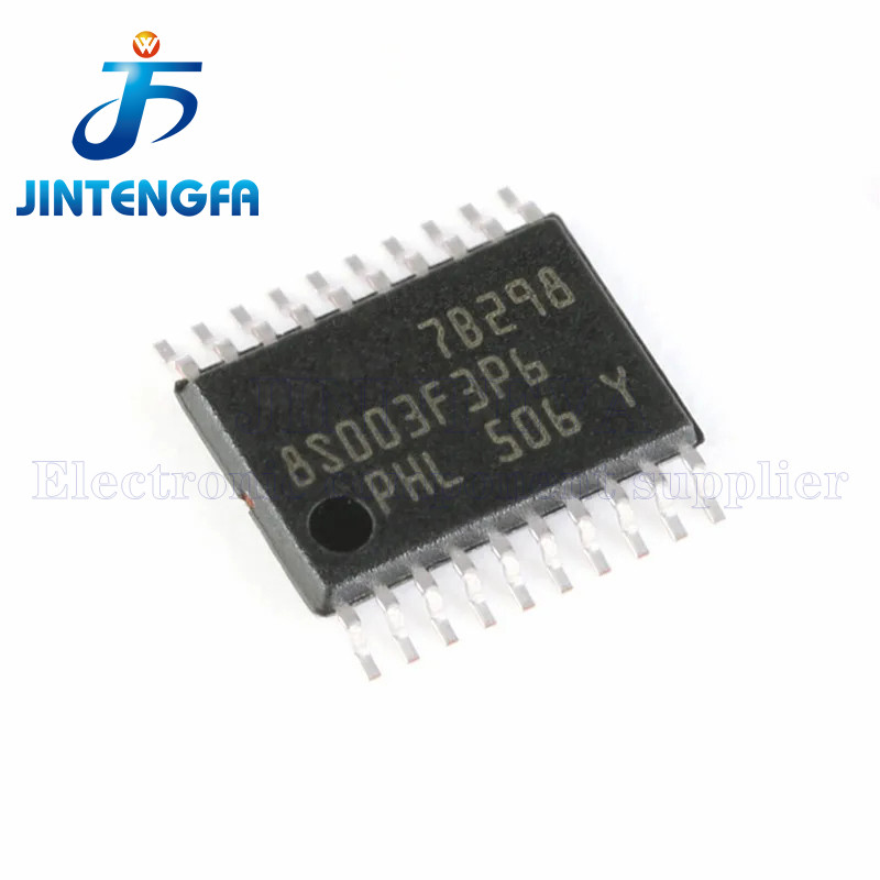 5PCS STM8S003F3P6 8S003F3P6 TSSOP-20 SMD Singlechip Micro Controller IC MCU MPU SOC 16MHz/8KB แฟลช/8