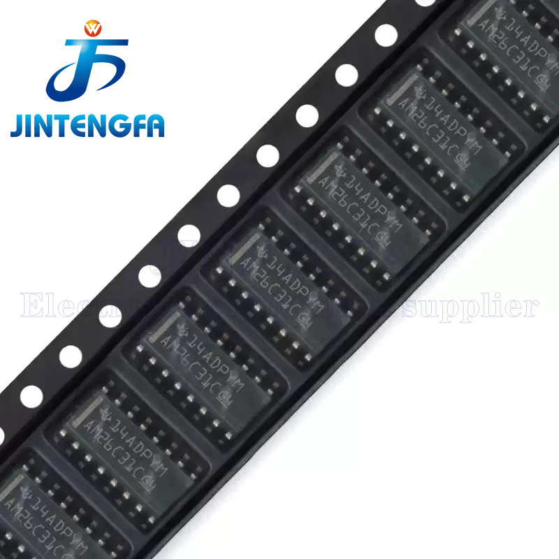 10PCS AM26C31CDR AM26C31IDR AM26C32IDR AM26LV31EIDR SOIC-16 AM26C31C AM26C31I AM26C32I SMD RS-422 อิ