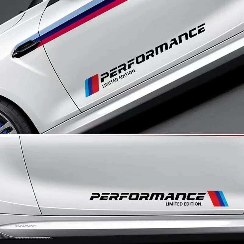 Performanced สติ๊กเกอร์ Auto 2 ชิ้น สติ๊กเกอร์ติดตัวรถสำหรับ E36 E39 E46 E53 E60 E61 E70 E71 E85 E87