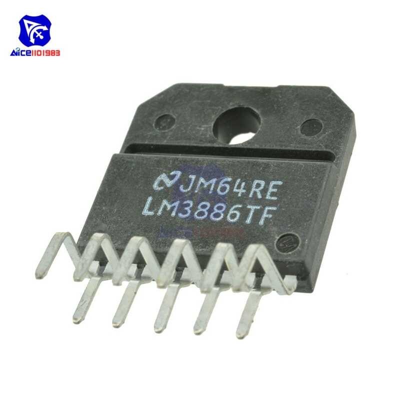 ❤ ชิป IC Lm3886tf Lm3886เสียงแอมป์ Power 68W AB To220 11รวมวงจร