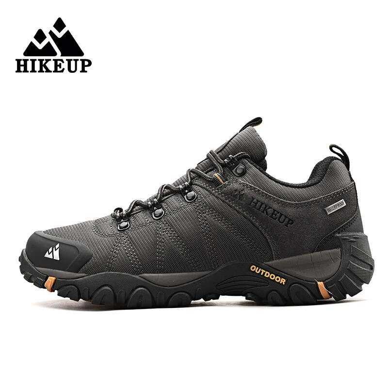 HIKEUP รองเท้าเดินป่าผู้ชาย กันน้ำ ระบายอากาศ thumbnail 4