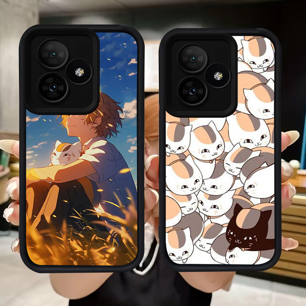 Q1 Natsume Yuujinchou ปลอกอ่อนสําหรับ Realme C63 C55 C67 Narzo 50A Prime GT 6 C51 C53 หมายเหตุ 50 C3