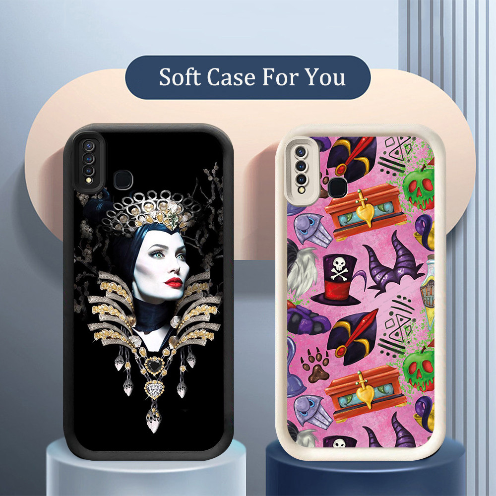 NB-42 Maleficent เคสกันกระแทกสําหรับ VIVO Y17 Y12 Y50 Y30 Y15 Z1 Y19 V15 Pro