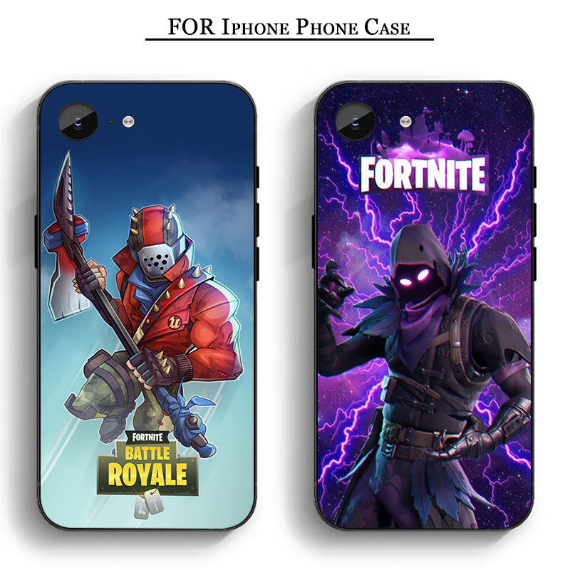 CU75 Fortnite Map iPhone 11 12 Pro Max Mini 6 7 8 Plus Plus 6S X XS Max XR SE Soft Case