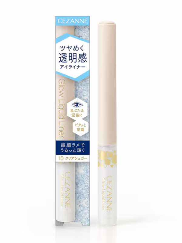 Limited 30 Strawberry Colours Japan cezanne cezanne Sequins Mom Lying Silkworm Liquid Eyeshadow Eyel