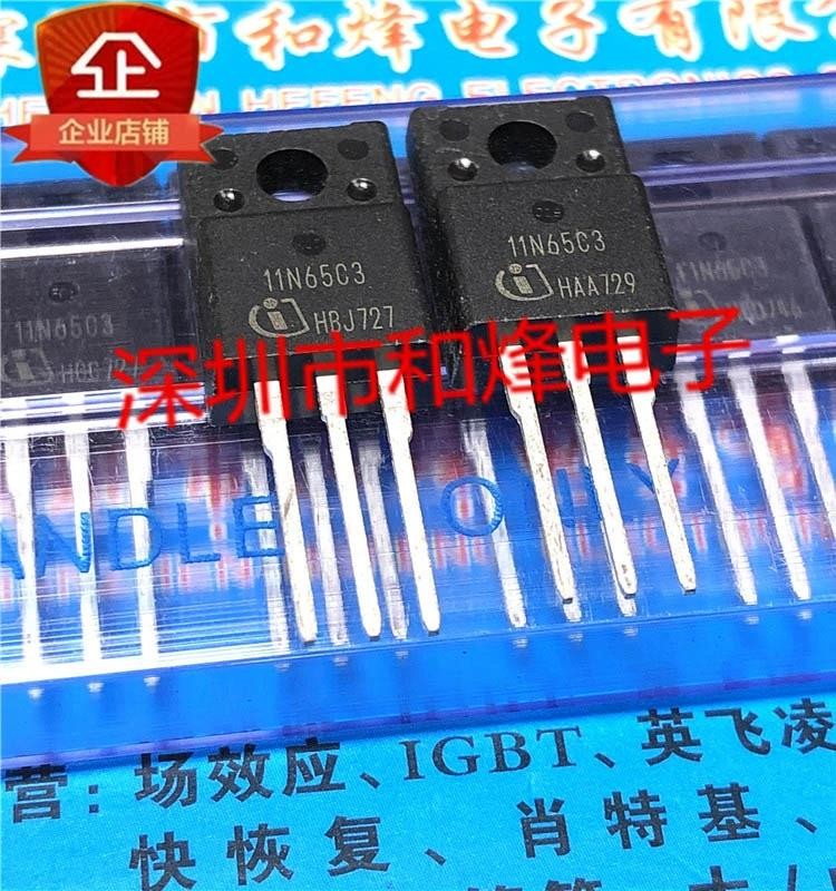 5 ชิ้น 11N65C3 SPA11N65C3 TO-220F 650V 11A