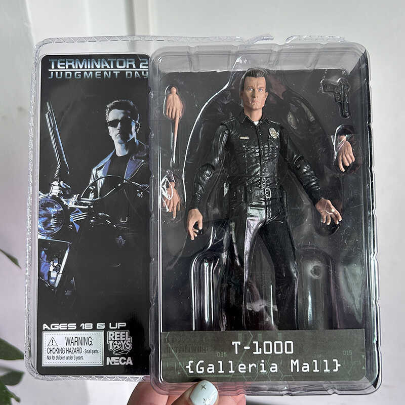 ➧ NECA Terminator T-800 T-1000 โครงกระดูกด้านใน PVC Action Figure ของเล่