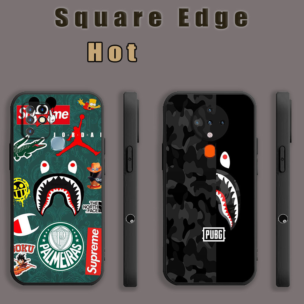 สําหรับRedmiหมายเหตุ12S 12 Pro Turbo 13 Pro K70 A2 4G 5G Bape Camoสติกเกอร์Hoodie RZ001เคสโทรศัพท์สแ