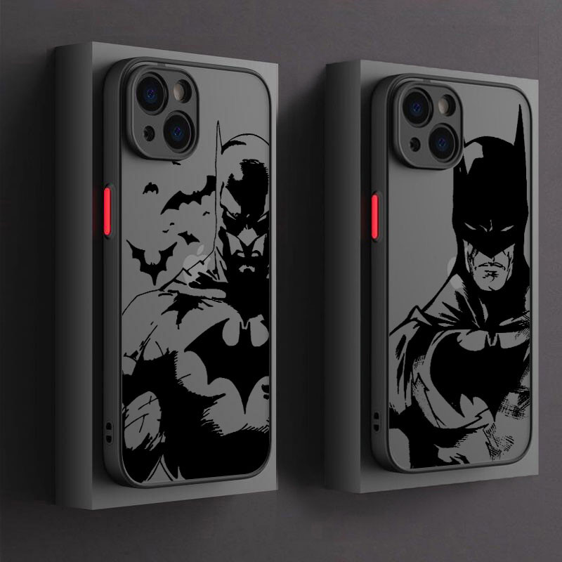 Batman Art DCเคสโทรศัพท์สําหรับIphone 15 11 14 Plus 16 Pro Max 12 13 Miniซิลิโคน