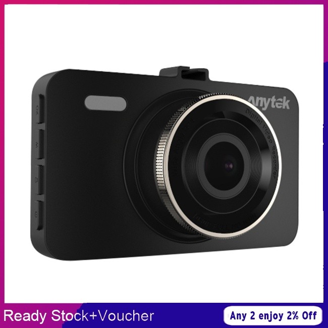 Shine Anytek A78 กล้องบันทึกวิดีโอ 3 นิ้ว 1080p 170 องศา ความคมชัดสูง มองเห็นกลางคืน 4 ชิ้น