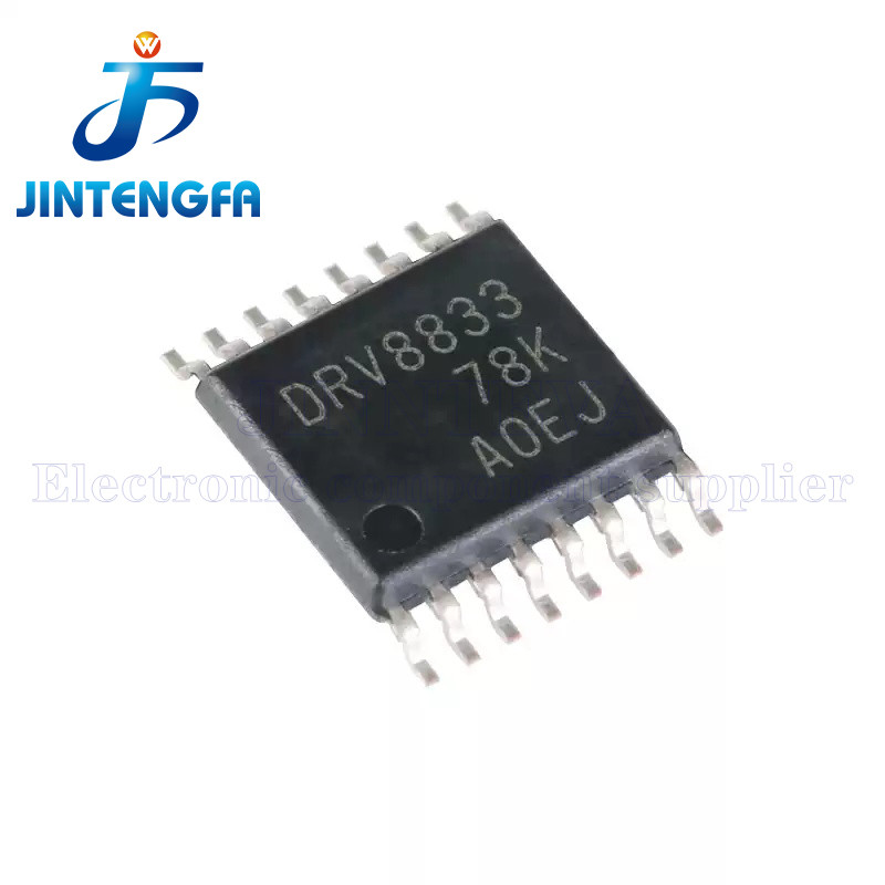 10PCS DRV8833 DRV8833PWPR DRV8833PWP HTSSOP-16 ชิป SMD 1.5A 2.7V - 10.8V PWM Dual H-Bridge มอเตอร์ได