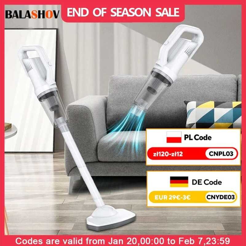 เครื่องดูดฝุ่นแบบพกพา 9000Pa/12000Pa เครื่องทำความสะอาดขนาดเล็กไร้สายสำหรับล้างรถและเครื่องใช้ในบ้าน