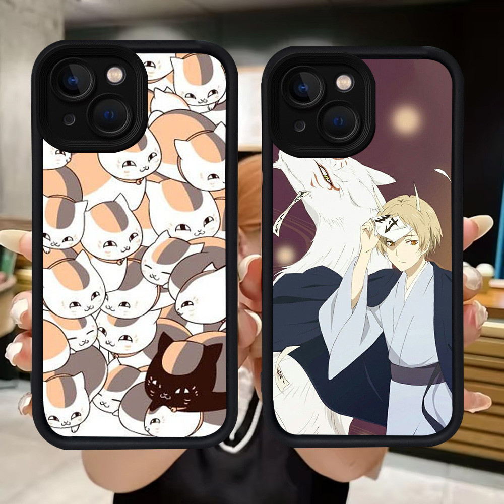 Q1 Natsume Yuujinchou soft Casing สําหรับ iPhone 14 7 13 6s 6 8 Pro Max Plus
