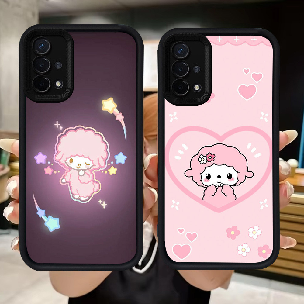 Q7 เปียโนหวานปลอกอ่อนสําหรับ OPPO A54 A15 A15s A16E A16K 4F A35 A93 F17 Pro Reno 4 Lite